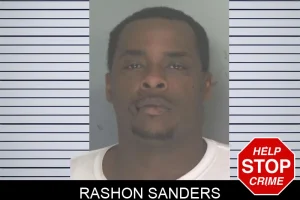 Rashon Sanders mugshot