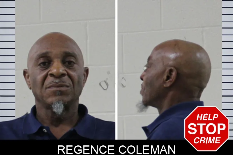 Regence Coleman mugshot