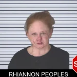 Rhiannon Peoples Mugshots