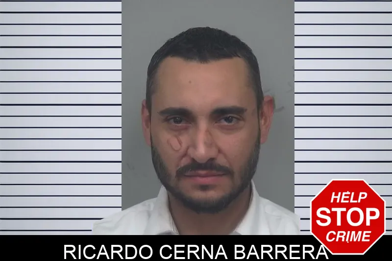 Ricardo Cerna Barrera mugshot