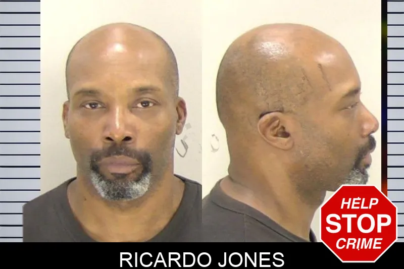 Ricardo Jones mugshot