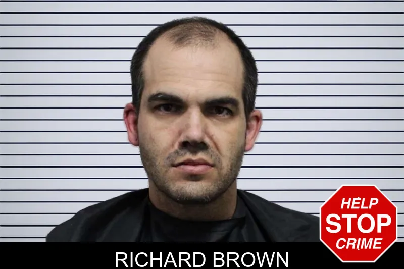 Richard Brown mugshot