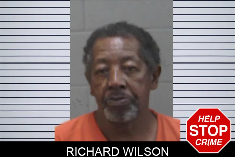 Richard Wilson mugshot