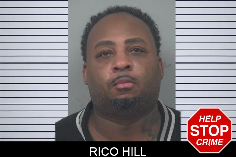 Rico Hill mugshot