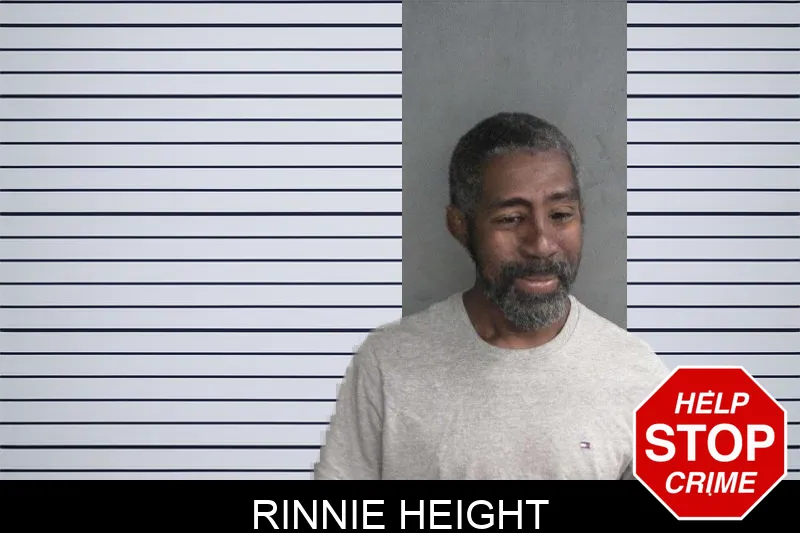 Rinnie Height mugshot