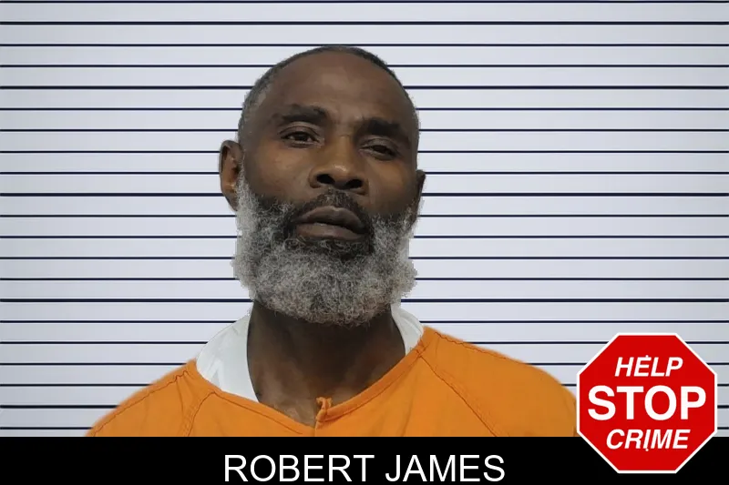 Robert James mugshot