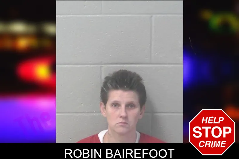 Robin Bairefoot Mugshots