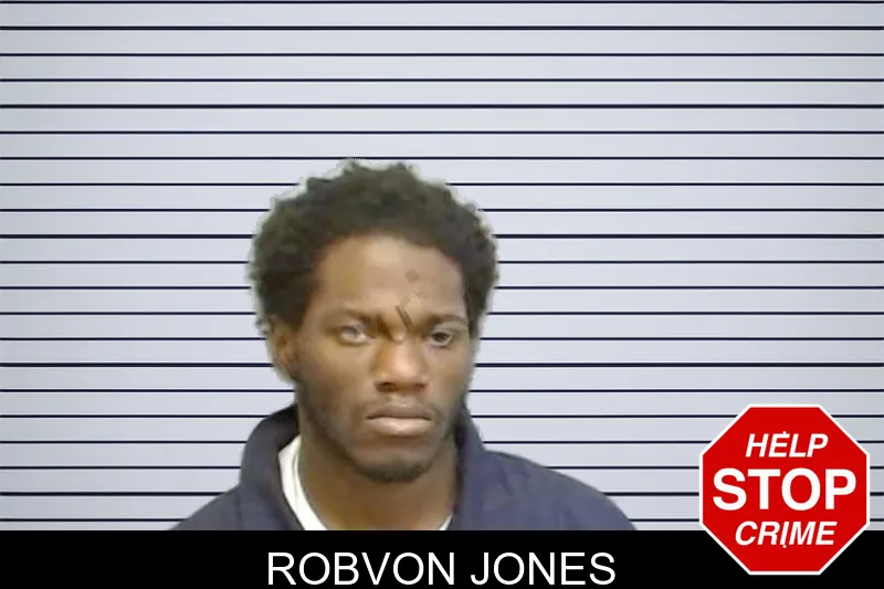 Robvon Jones mugshot