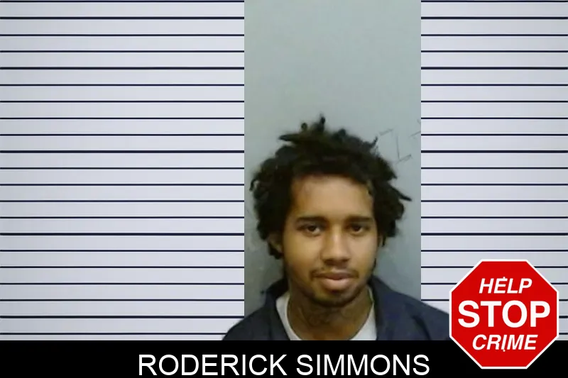 Roderick Simmons mugshot