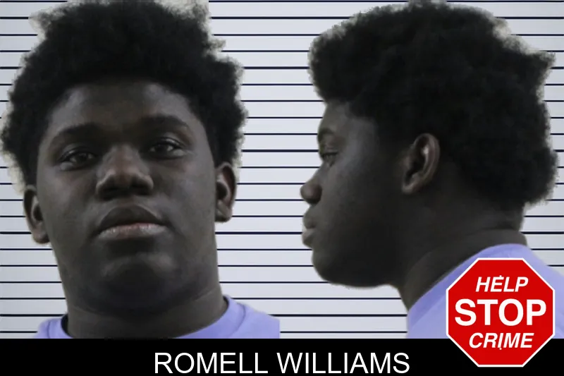 Romell Williams mugshot