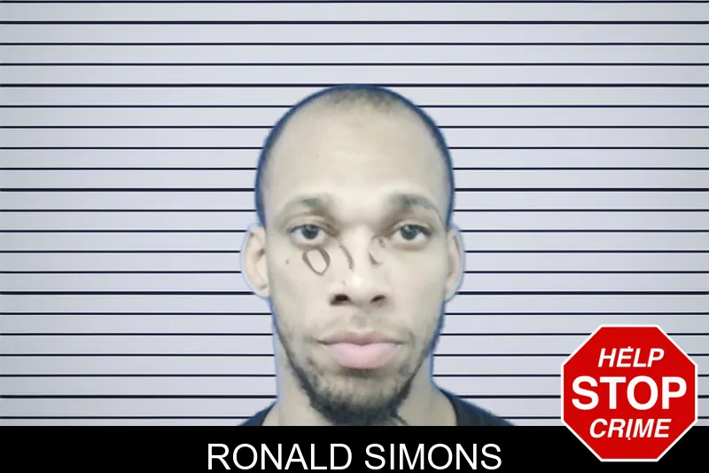 Ronald Simons mugshot