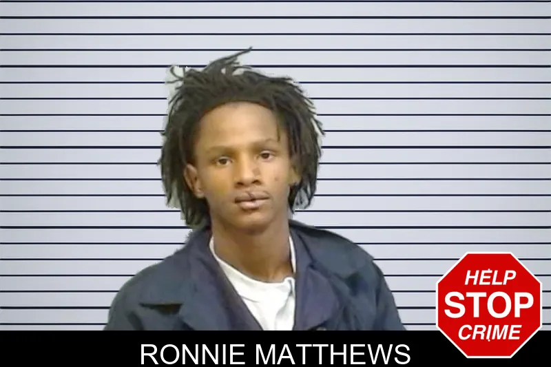 Ronnie Matthews mugshot