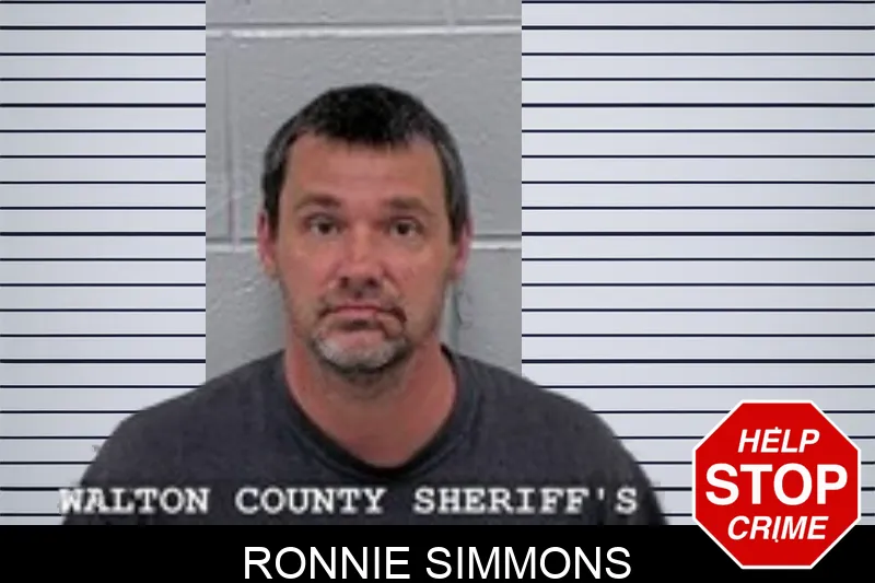 Ronnie Simmons mugshot