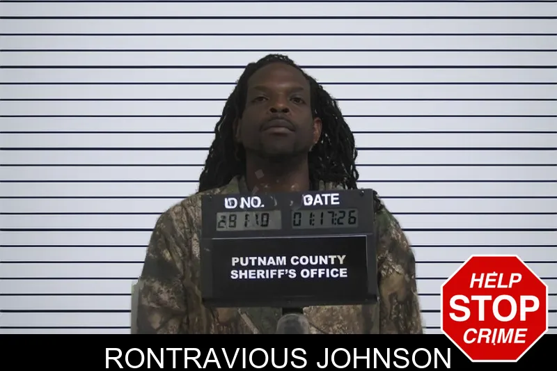 Rontravious Johnson mugshot – Putnam County , Georgia Rontravious Johnson mugshot