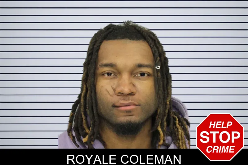 Royale Coleman mugshot – Cobb County , Georgia Royale Coleman mugshot