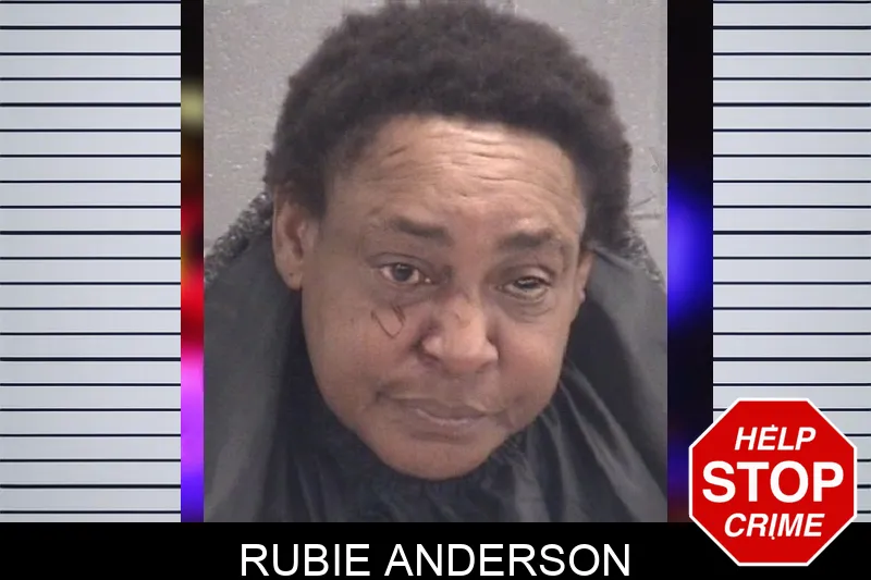 Rubie Anderson Mugshots
