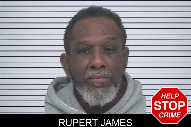 Rupert James mugshot