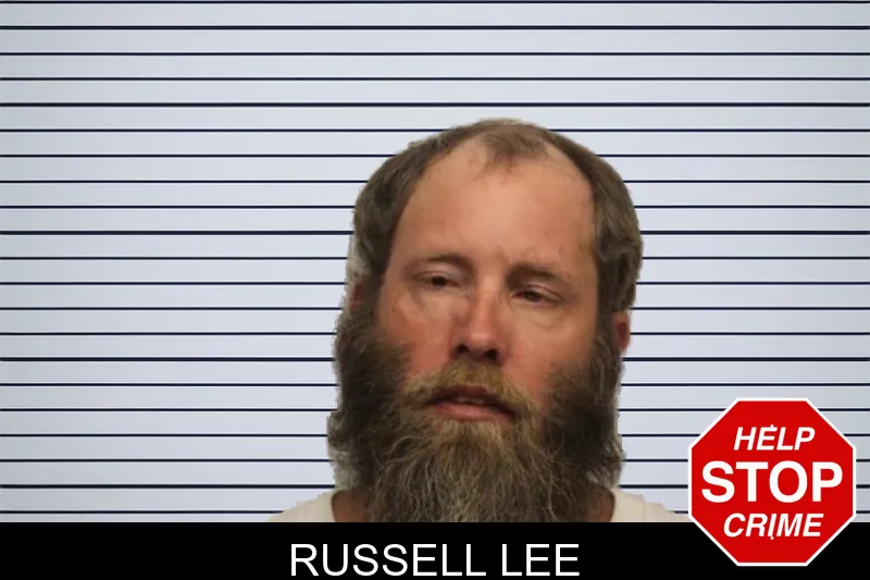 Russell Lee mugshot