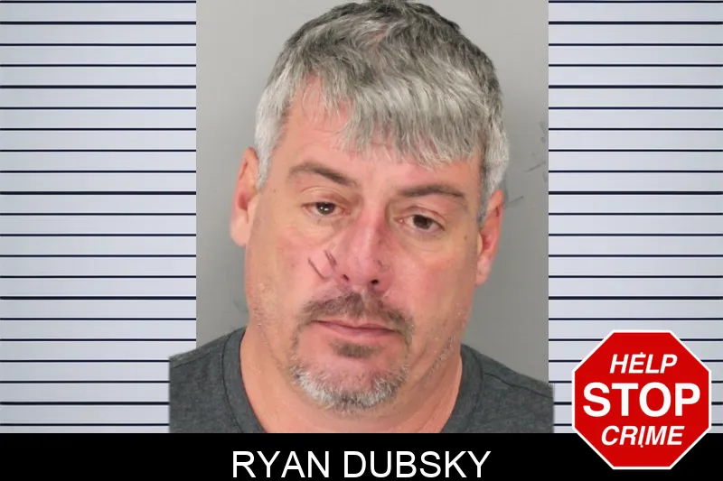 Ryan Dubsky mugshot