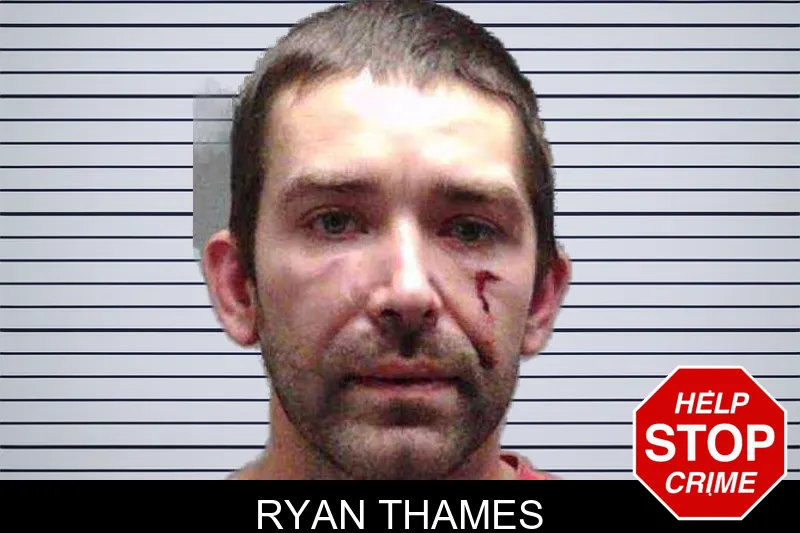 Ryan Thames mugshot