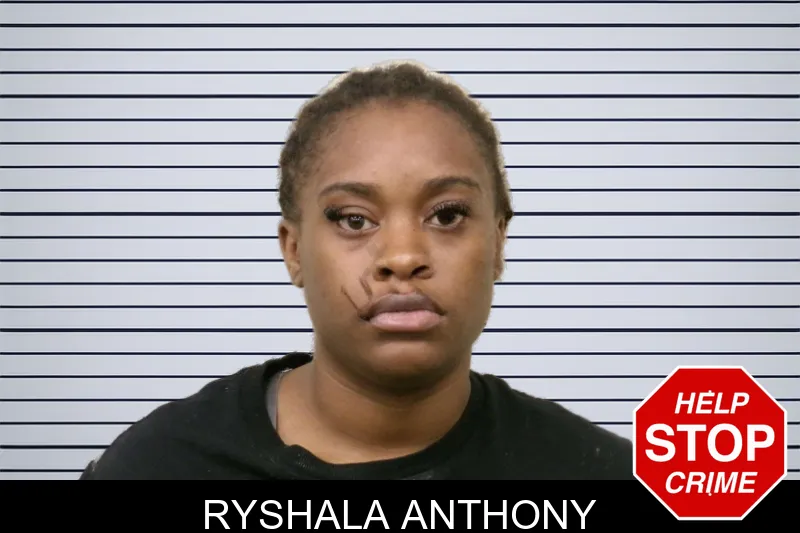 Ryshala Anthony Mugshots