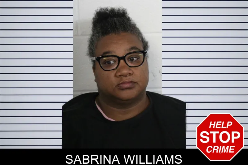 Sabrina Williams mugshot