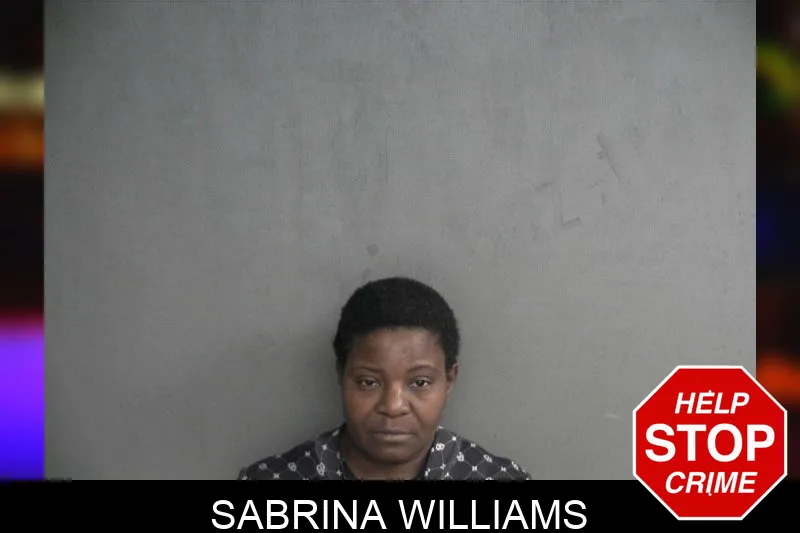Sabrina Williams Mugshots