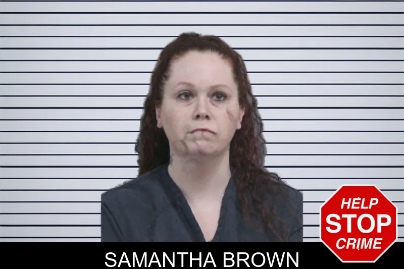 Samantha Brown mugshot