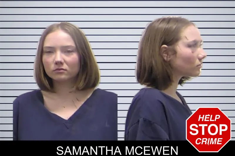 Samantha McEwen mugshot