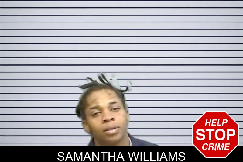 Samantha Williams mugshot