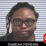 Sameah Pereira mugshot