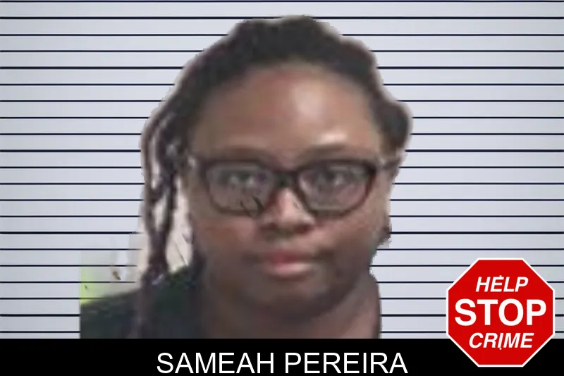 Sameah Pereira mugshot