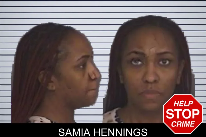 Samia Hennings Mugshots