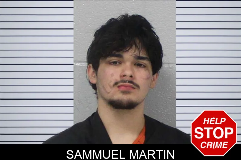 Sammuel Martin mugshot