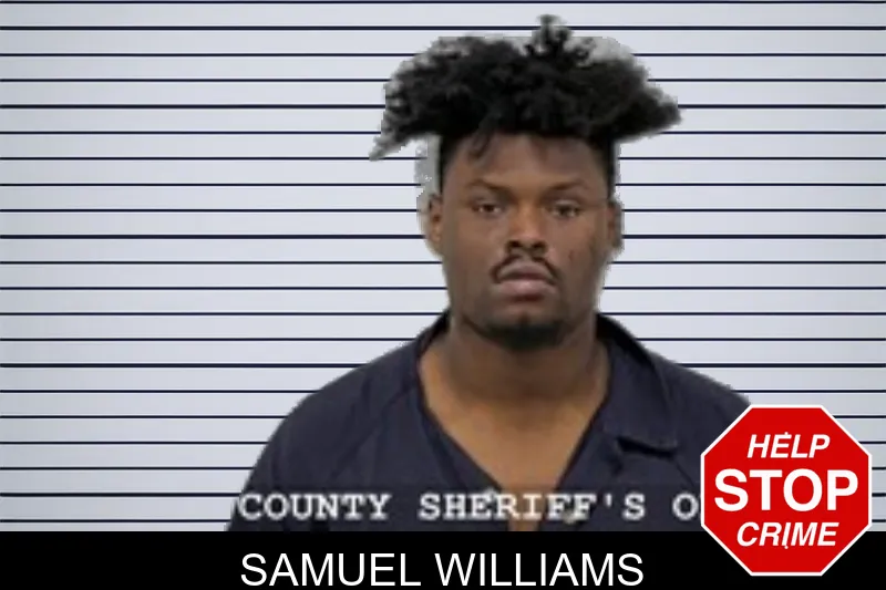 Samuel Williams mugshot
