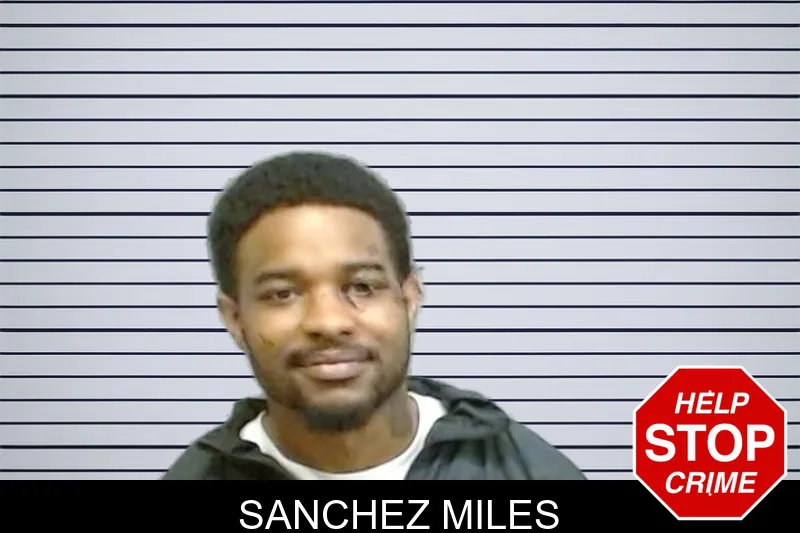 Sanchez Miles Mugshots