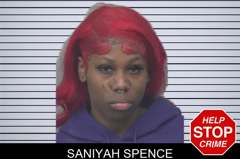 Saniyah Spence mugshot