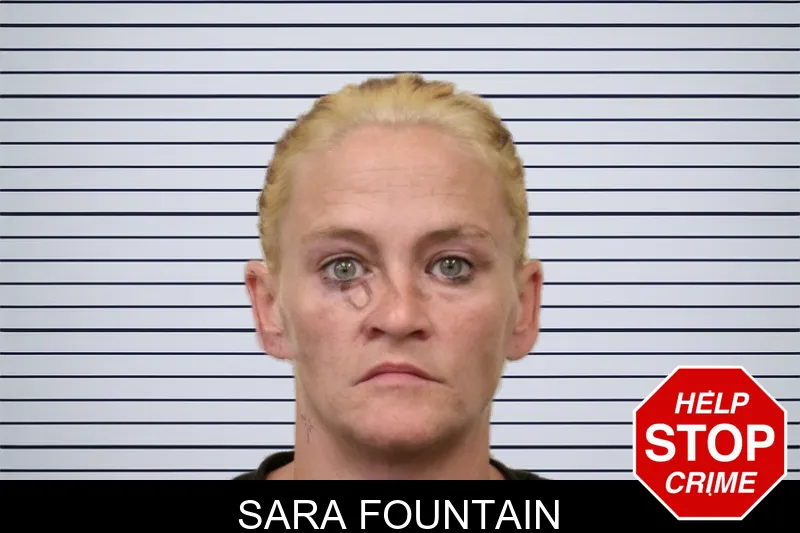 Sara Fountain mugshot