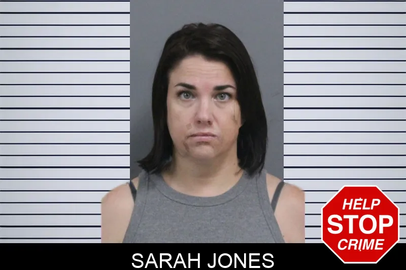 Sarah Jones mugshot