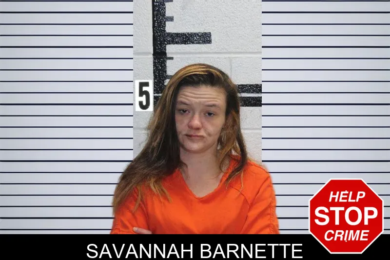 Savannah Barnette Mugshots