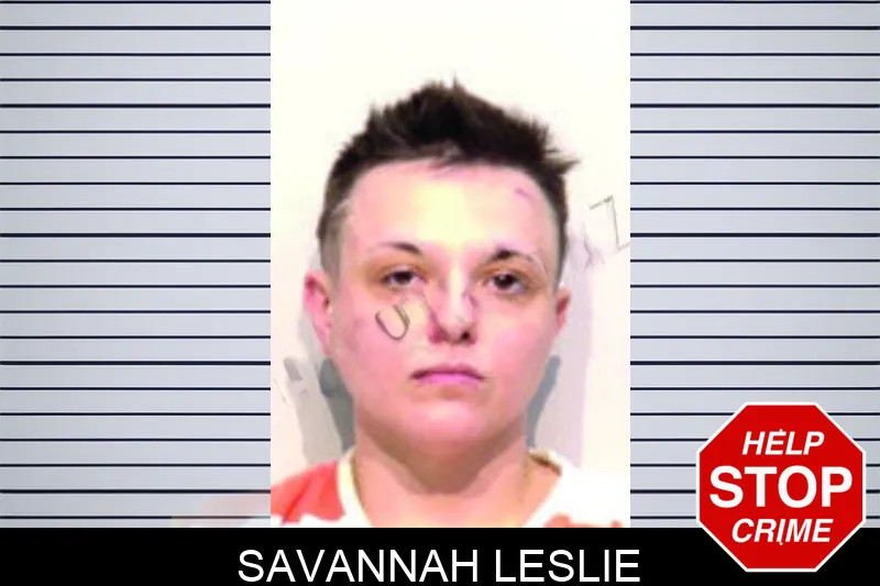 Savannah Leslie mugshot
