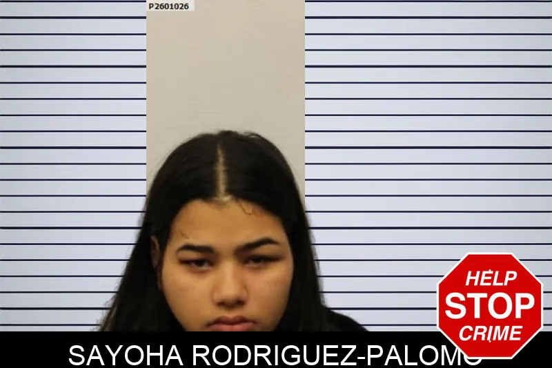 Sayoha Rodriguez-Palomo mugshot