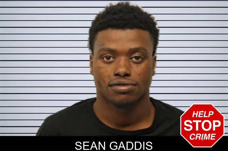 Sean Gaddis mugshot