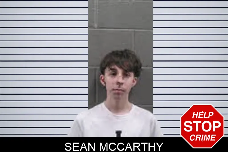 Sean McCarthy mugshot