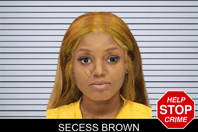 Secess Brown mugshot – Cobb County , Georgia Secess Brown mugshot