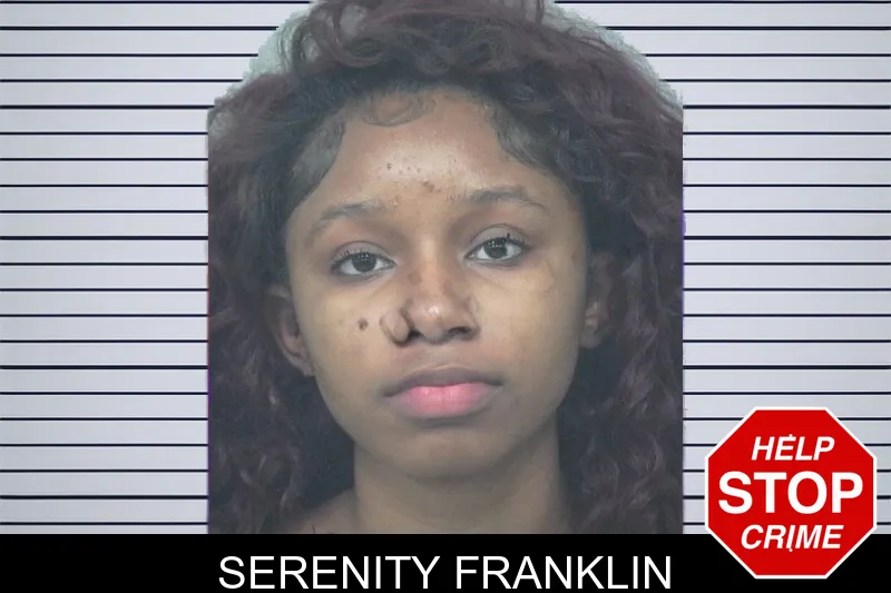 Serenity Franklin mugshot