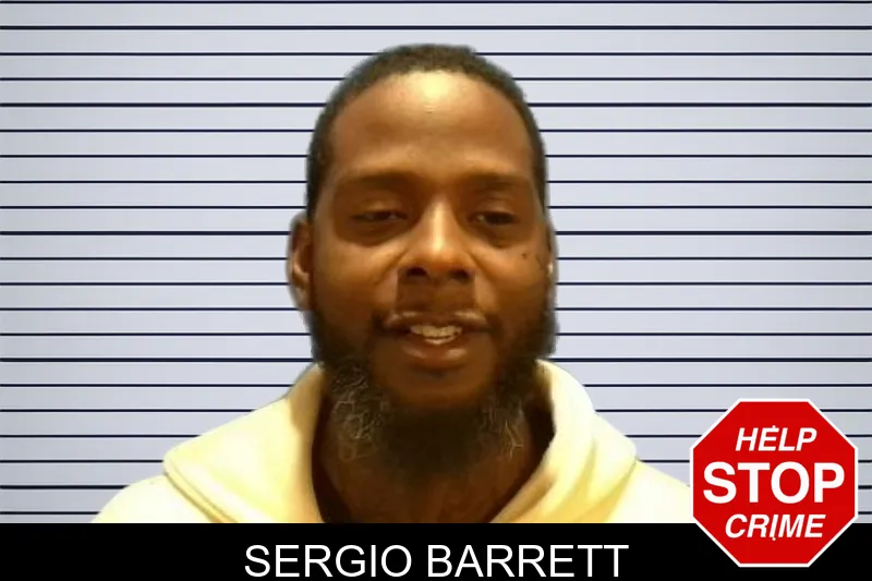 Sergio Barrett Mugshots