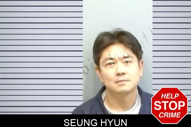 Seung Hyun mugshot – Fulton County , Georgia Seung Hyun