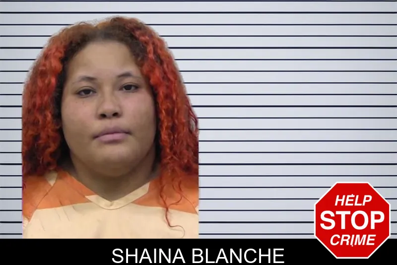 Shaina Blanche mugshot