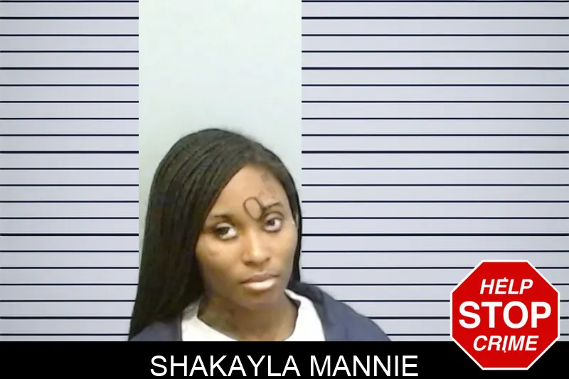 Shakayla Mannie mugshot